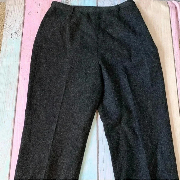 Gray sag harbor wool trousers - Picture 2 of 8